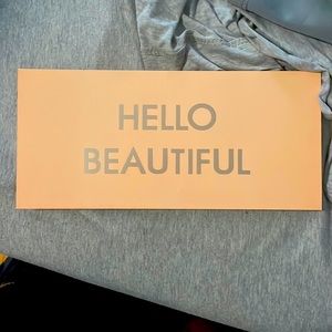 Hello beautiful sign